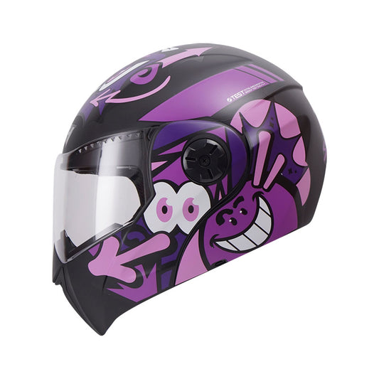 CASCO ICH ICH-3110S SMILE MATE NEGRO MORADO