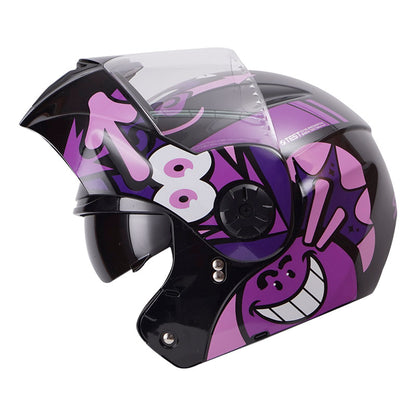 CASCO ICH ICH-3110S SMILE NEGRO MORADO