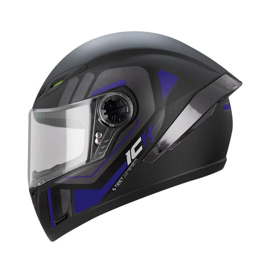 CASCO ICH ICH-501SP EZTOR MATE NEGRO AZUL NAVY