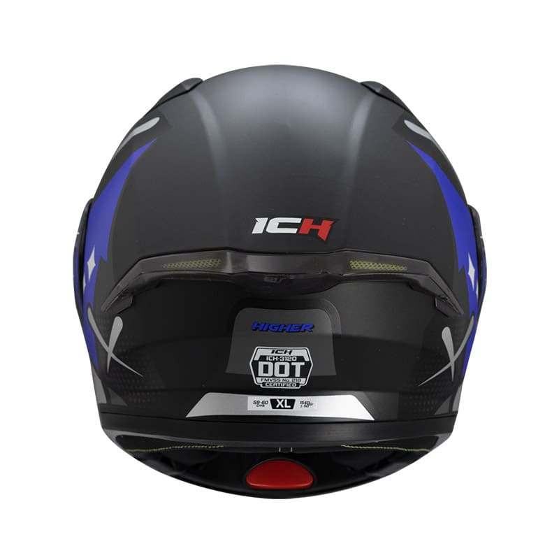 CASCO ICH ICH-3120DV HIGHER NEGRO AZUL