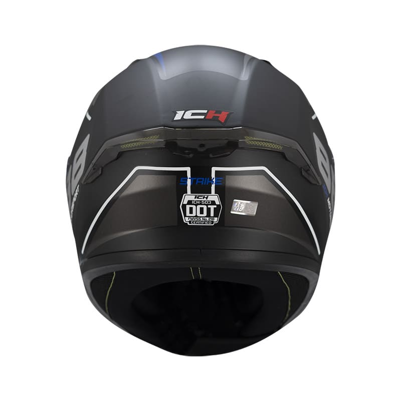 CASCO ICH ICH-503SP STRIKE MATE NEGRO AZUL