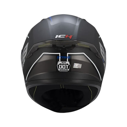 CASCO ICH ICH-503SP STRIKE MATE NEGRO AZUL