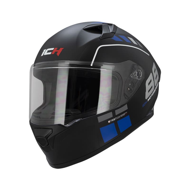 CASCO ICH ICH-503SP STRIKE MATE NEGRO AZUL