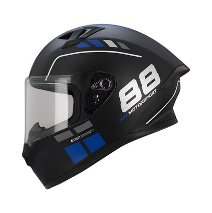 CASCO ICH ICH-503SP STRIKE MATE NEGRO AZUL