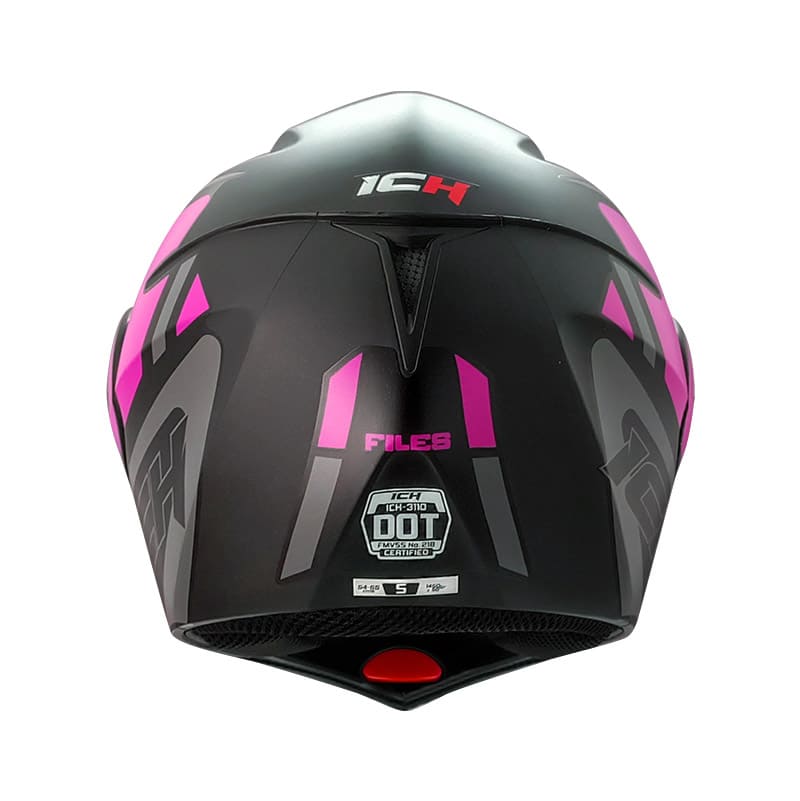 CASCO ICH ICH-3110DV FILES MATE NEGRO FUCSIA NEON