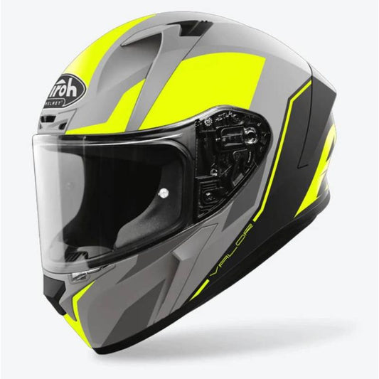 CASCO AIROH VALOR WINGS MATE AMARILLO