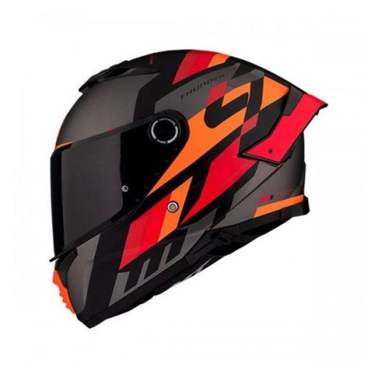 CASCO MT THUNDER 4 SV ERGO MATE ROJO