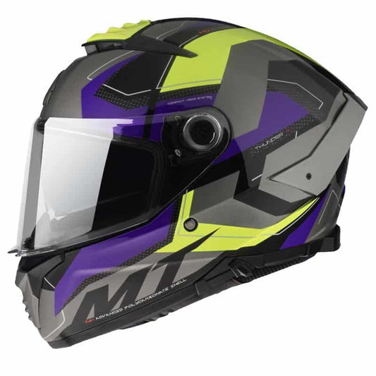 CASCO MT THUNDER 4 SV VALIANT GRIS