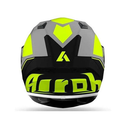 CASCO AIROH VALOR WINGS MATE AMARILLO