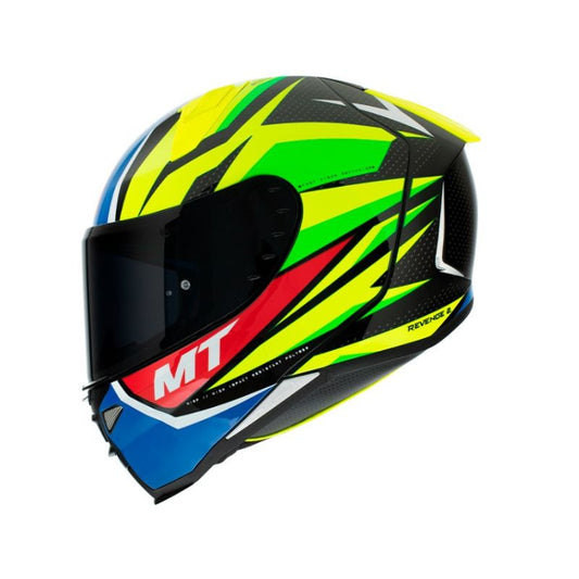 CASCO MT REVENGE 2 KLEY AMARILLO NEON