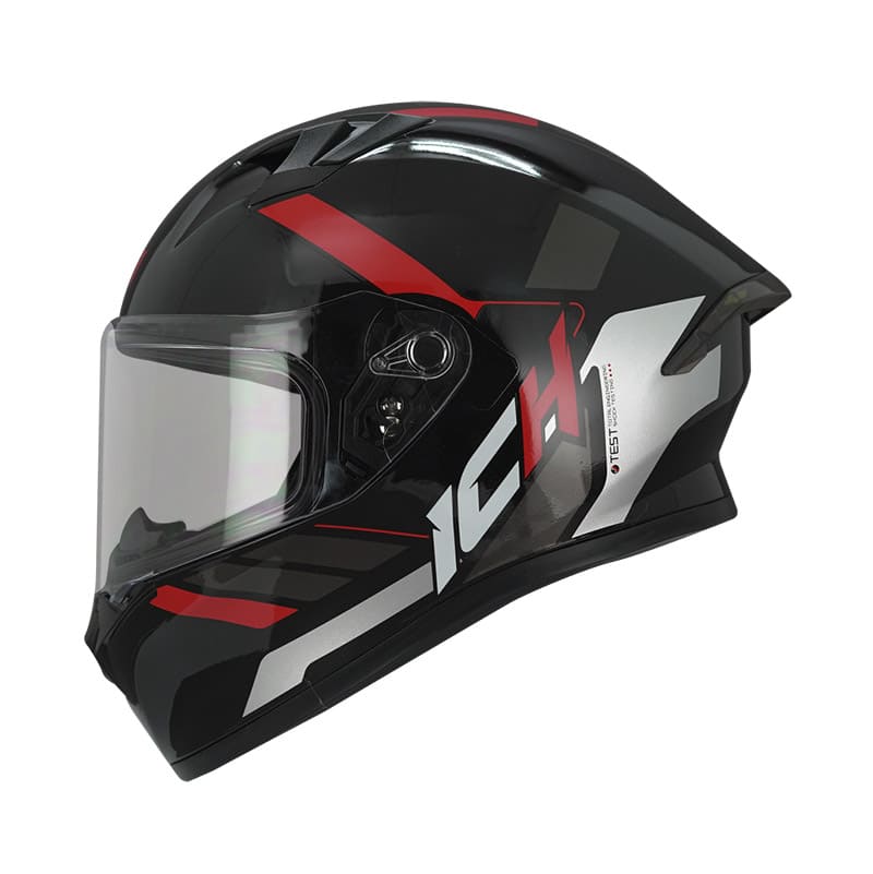 CASCO ICH ICH-503SP GEGGA NEGRO ROJO