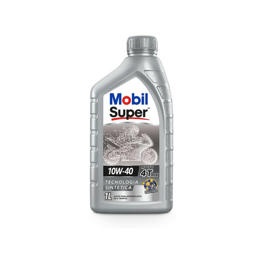 ACEITE MOBIL SUPER MX 10W40 4T 1L