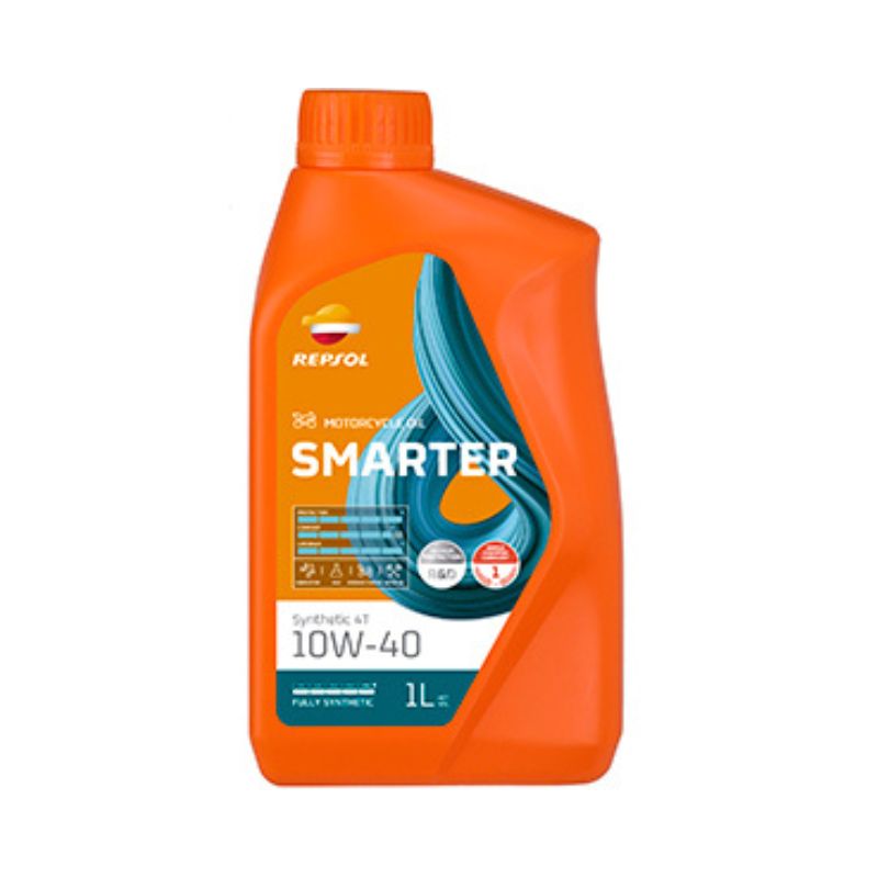 ACEITE REPSOL SMARTER SYNTHETIC 10W40 4T 1L