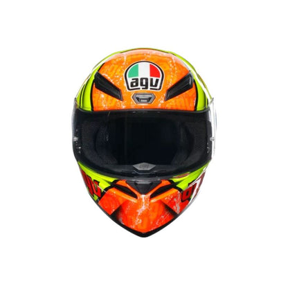 CASCO AGV K1 S IZAN NARANJA AZUL