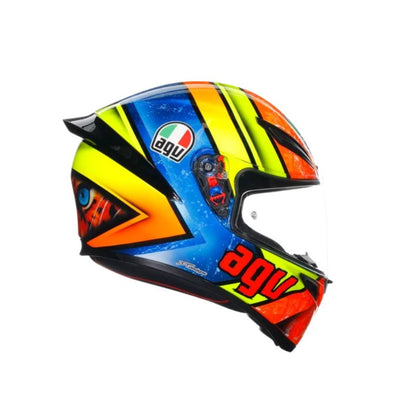 CASCO AGV K1 S IZAN NARANJA AZUL