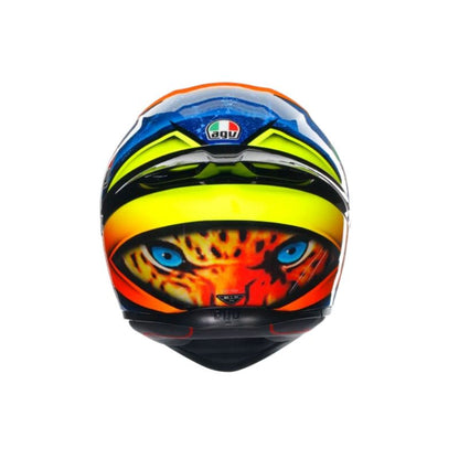 CASCO AGV K1 S IZAN NARANJA AZUL