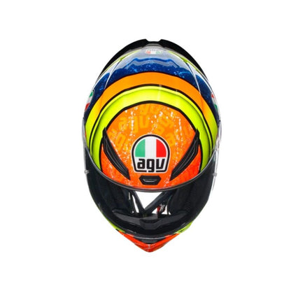 CASCO AGV K1 S IZAN NARANJA AZUL