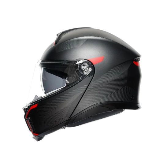 CASCO AGV TOURMODULAR DV FREQUENCY MATE NEGRO