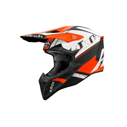 CASCO AIROH WRAAAP FEEL NARANJA