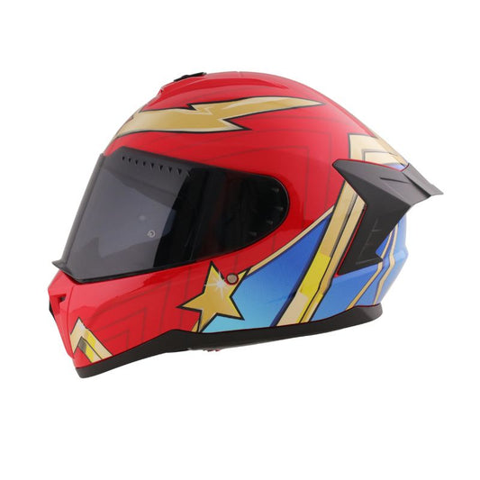 CASCO EDGE EXTREME WONDER WOMAN ROJO