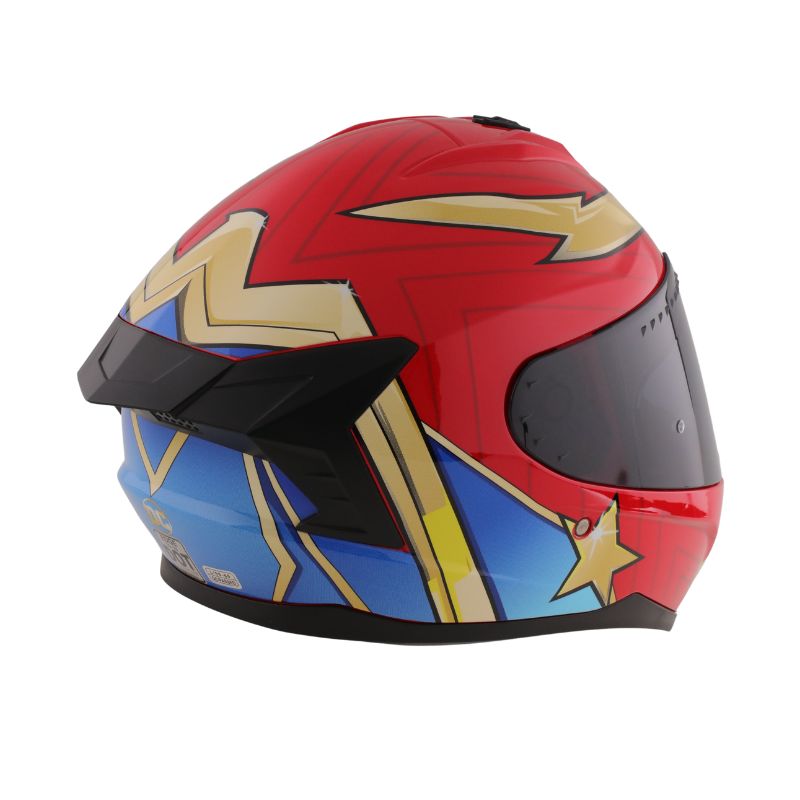 CASCO EDGE EXTREME WONDER WOMAN ROJO