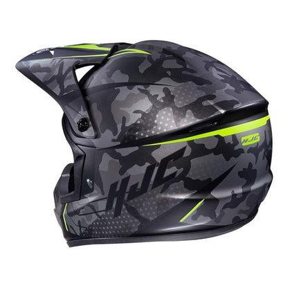 CASCO HJC CS-MX-II SAPIR MATE NEGRO AMARILLO NEON