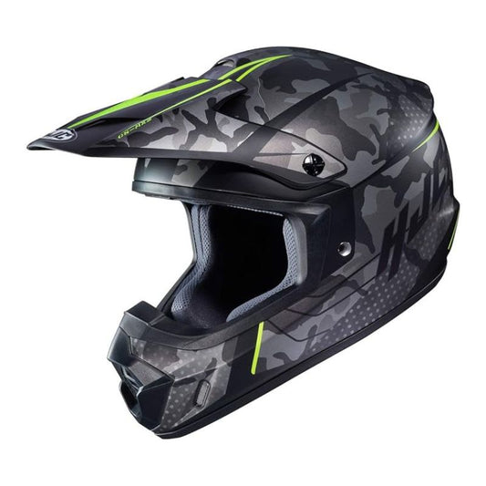 CASCO HJC CS-MX-II SAPIR MATE NEGRO AMARILLO NEON