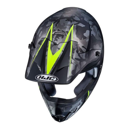 CASCO HJC CS-MX-II SAPIR MATE NEGRO AMARILLO NEON