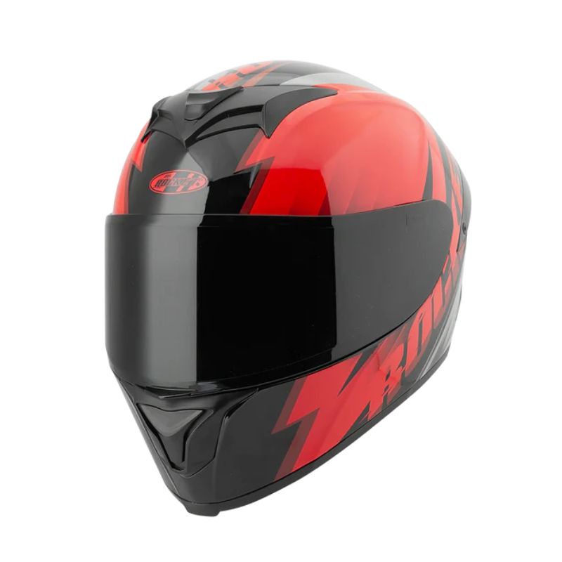 CASCO JOE ROCKET RKT-100 ATOMIC 3.0 ROJO NEGRO