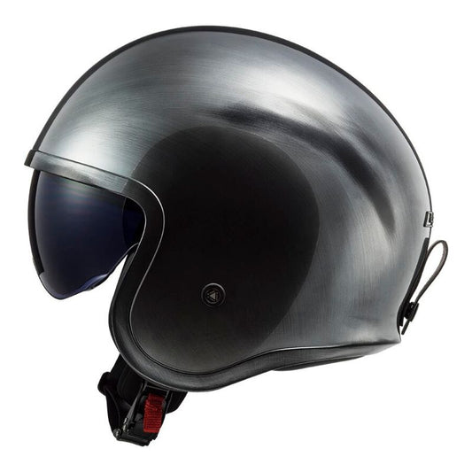 CASCO LS2 OF599 SPITFIRE JEANS TITANIUM