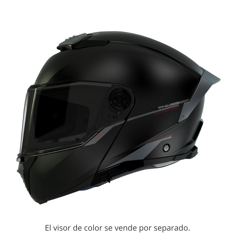 CASCO MT ATOM 2 SV SOLID MATE NEGRO A1