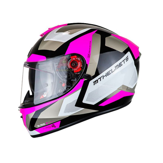 CASCO MT BLADE 2 SV FINISHLINE FUCSIA