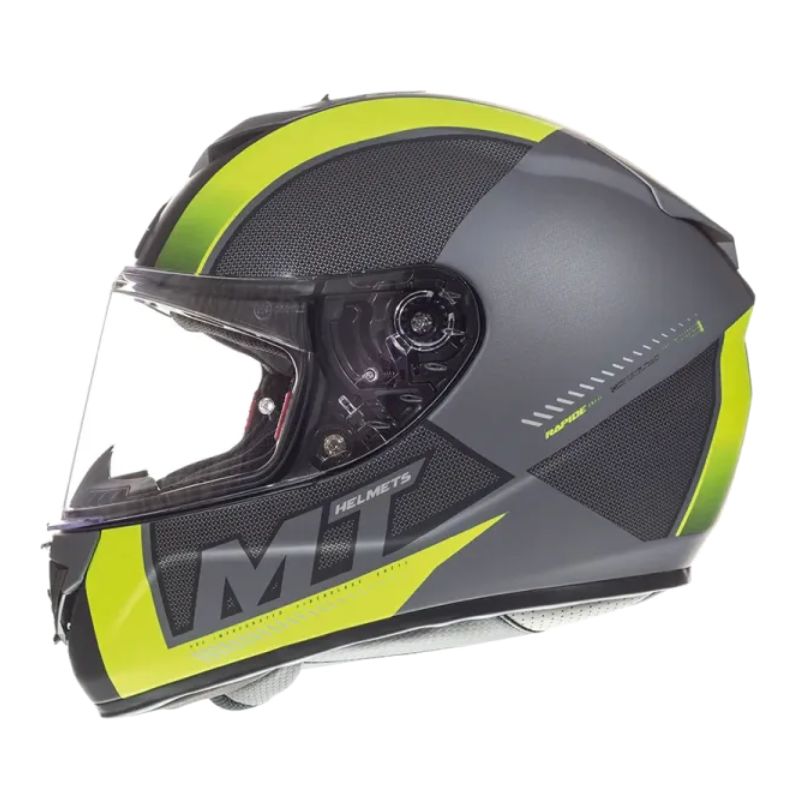 CASCO MT RAPIDE OVERTAKE MATE AMARILLO NEON