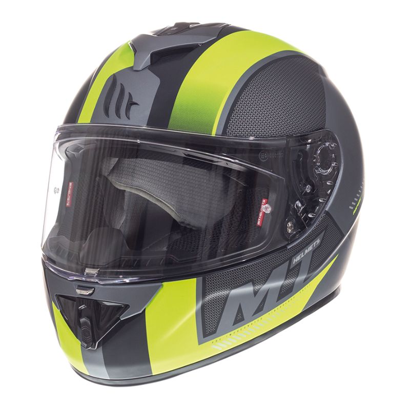 CASCO MT RAPIDE OVERTAKE MATE AMARILLO NEON