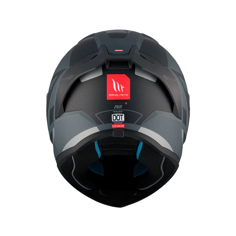 CASCO MT STINGER 2 ZIVZE MATE GRIS C2