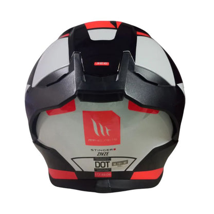 CASCO MT STINGER 2 ZIVZE ROJO B5