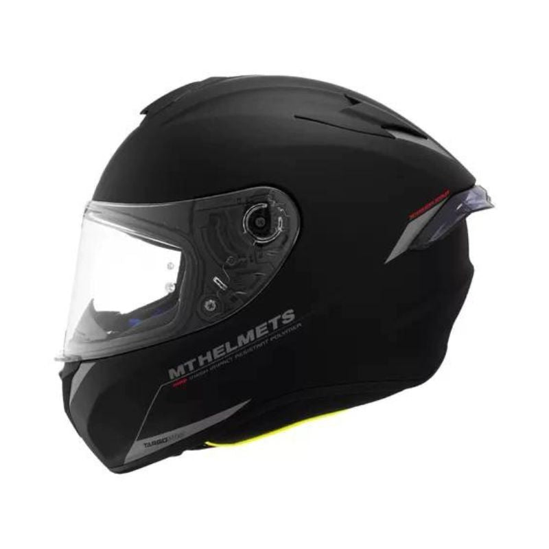 CASCO MT TARGO PRO SOLID MATE NEGRO