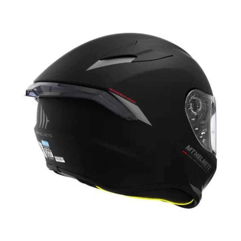 CASCO MT TARGO PRO SOLID MATE NEGRO