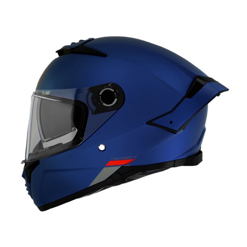 CASCO MT THUNDER4 SV SOLID MATE AZUL A7