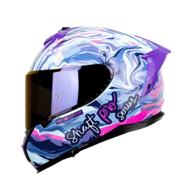 CASCO SHAFT SH-610DV PRO NEBULOSA AZUL CLARO FULL COLOR