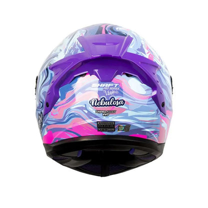 CASCO SHAFT SH-610DV PRO NEBULOSA AZUL CLARO FULL COLOR