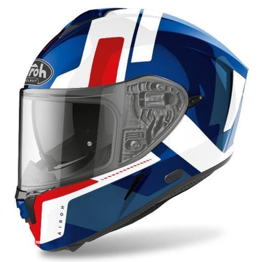 CASCO AIROH SPARK SHOGUN AZUL ROJO