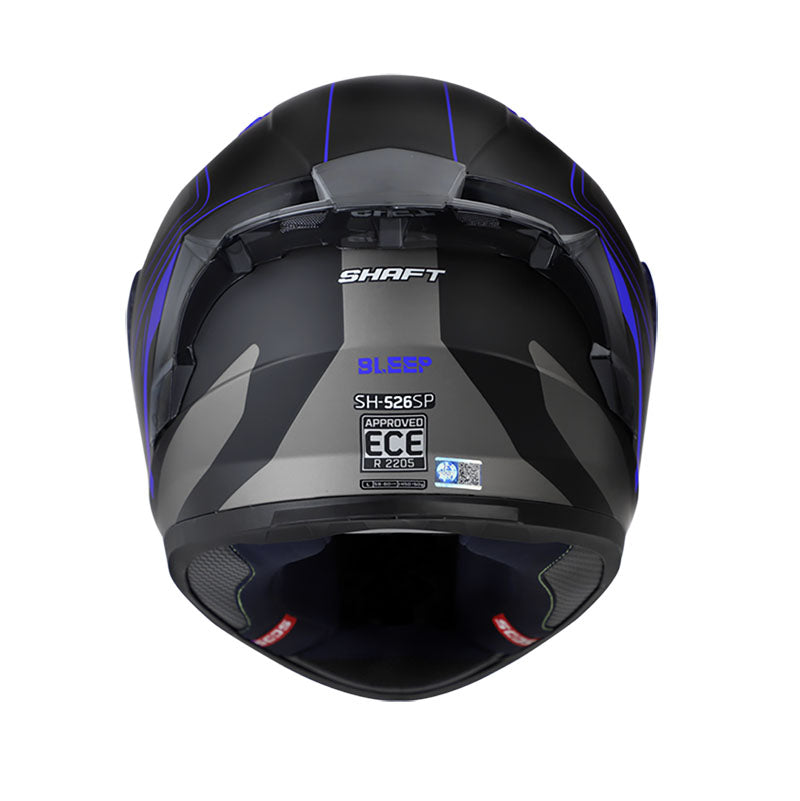 CASCO SHAFT SH-526SP BLEEP MATE NEGRO AZUL SM