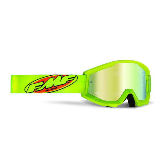 GAFAS FMF POWERCORE CORE AMARILLO NEON LENTE DORADO