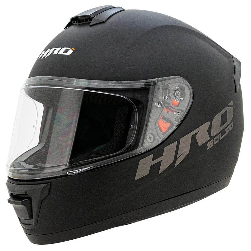 CASCO HRO HRO-518DV SOLID MATE NEGRO GRIS