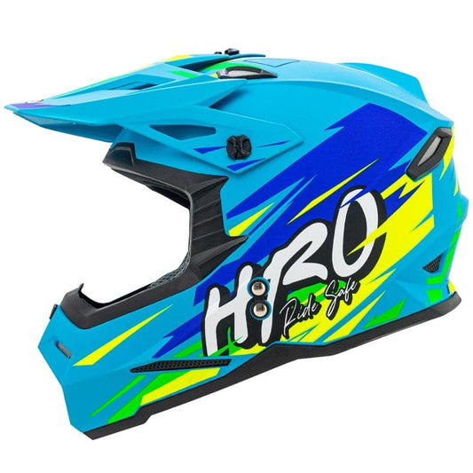 CASCO HRO HRO-MX03 RATE MATE AZUL AMARILLO NEON