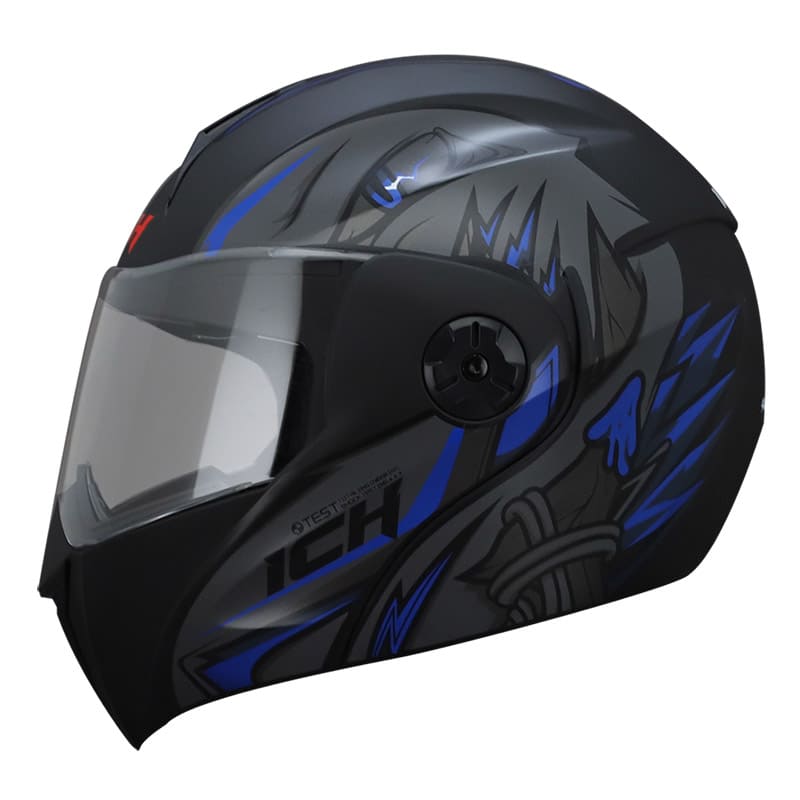 CASCO ICH ICH-3110DV SAVAGGE MATE NEGRO AZUL