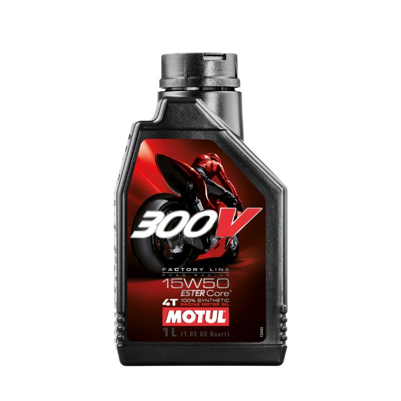 ACEITE MOTUL 300V 15W50 ROAD RACING 4T 1L