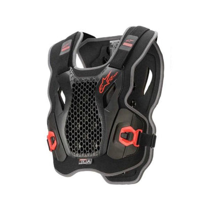 PECHERA ALPINESTARS BIONIC ACTION NEGRO ROJO