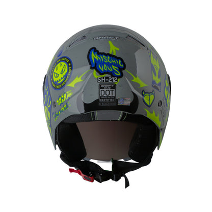 CASCO SHAFT SH-212 MISCHIEVOUS GRIS AMARILLO NEON IRIDIUM